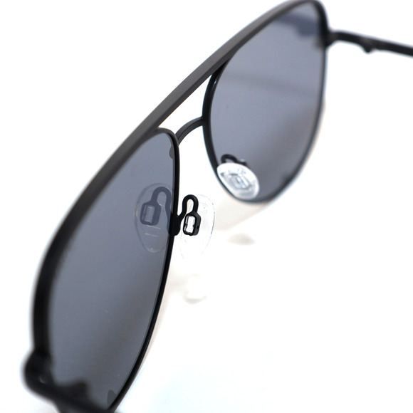 Quay Australia HIGH KEY MICRO Aviator Sunglasses - Black / Smoke - NWT - Picture 6 of 6